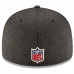 Men's Philadelphia Eagles New Era Black 2018 NFL Sideline Home Official Low Profile 59FIFTY Fitted Hat 3058482